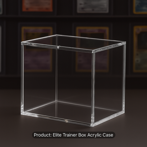 Premium Acrylic Display Case for Elite Trainer Box